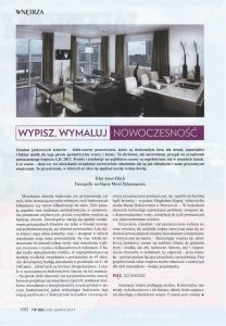 Prasa o nas. Projektowanie wnętrz Rzeszów ManiaDekorowania